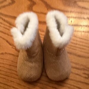Cozy Tan Kids Boots